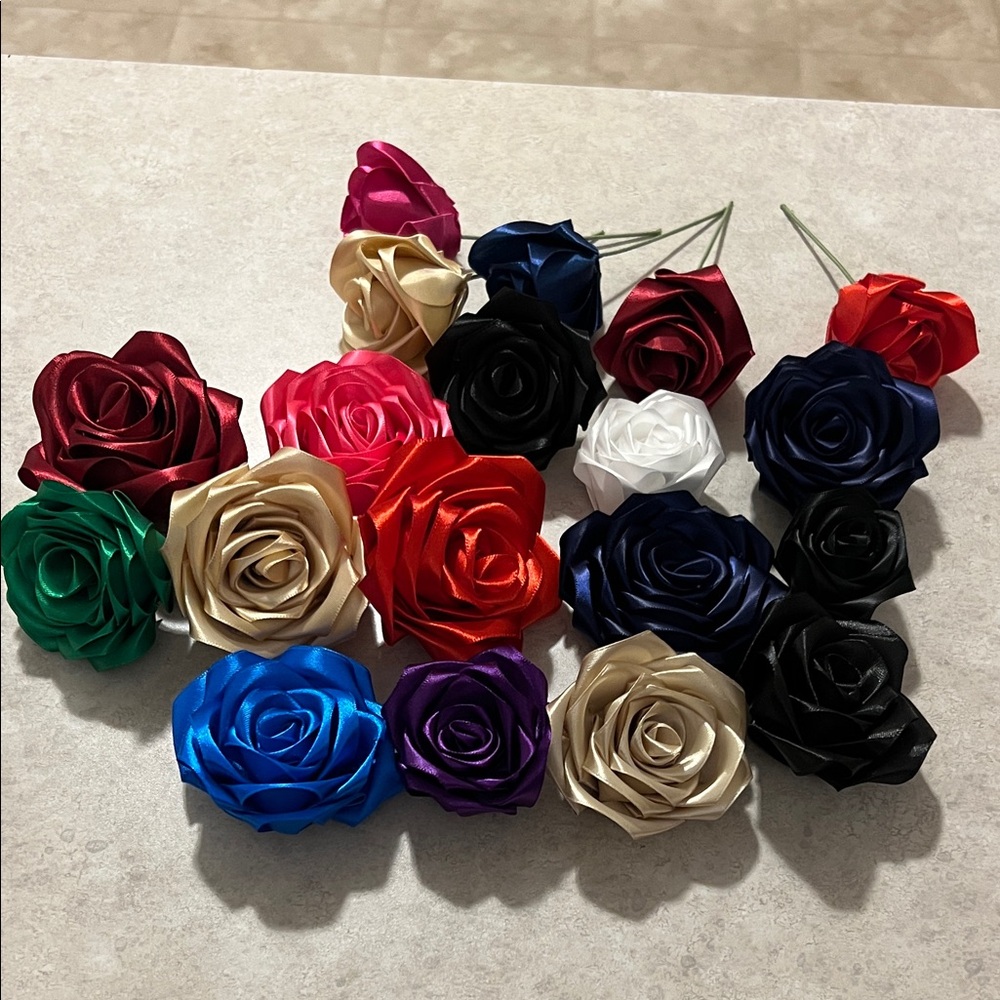 Colorful Artificial Rose Bouquet